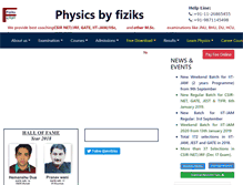 Tablet Screenshot of physicsbyfiziks.com
